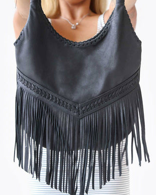 Fringe Bag - Black - Liberté