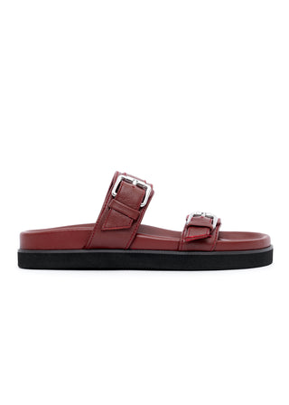 Aloha Sandal - Burgundy
