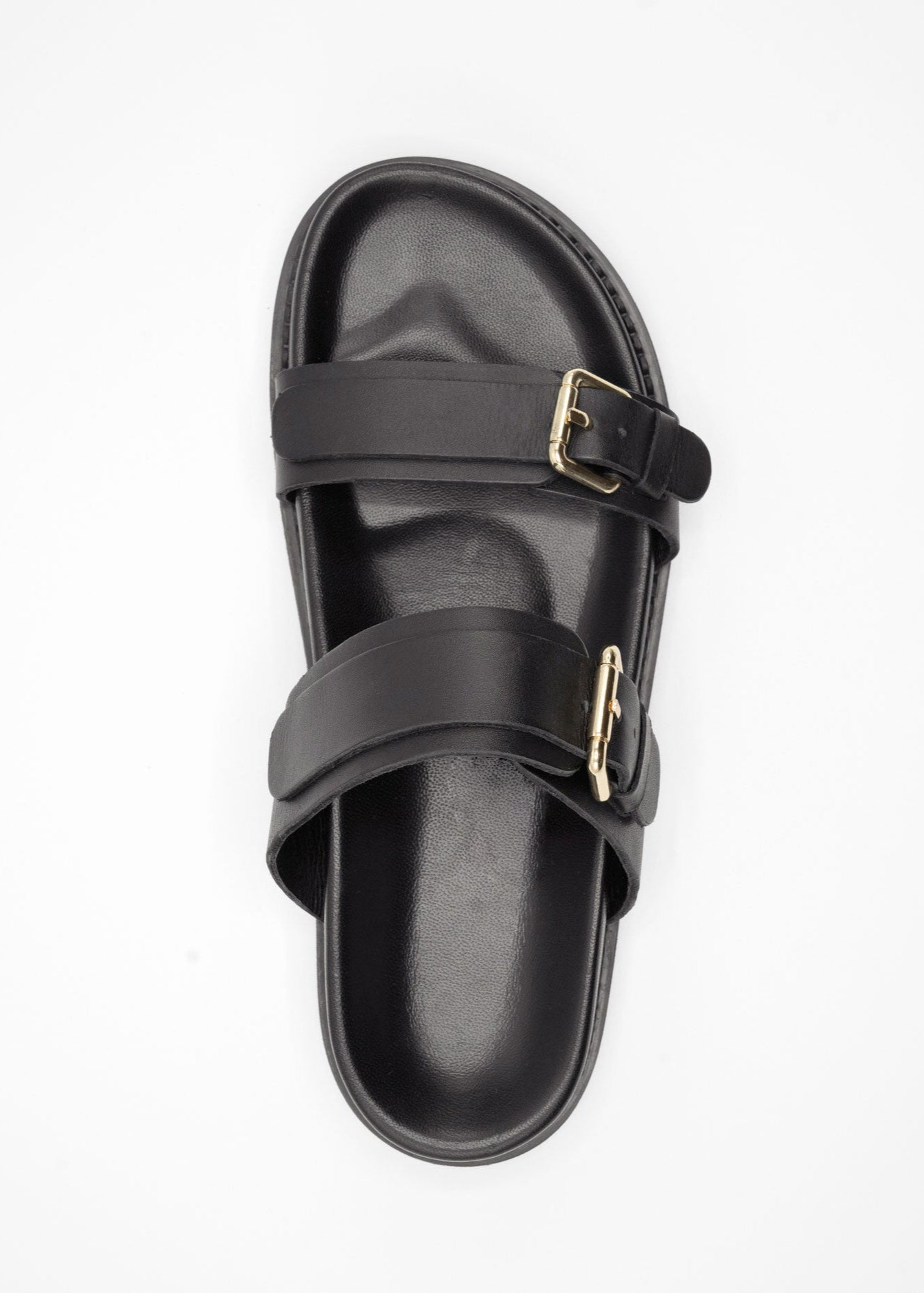 Aloha Sandal Black – Liberté Leather