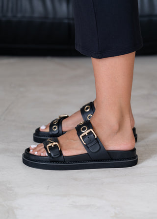 Aloha Studded Sandal - Gold