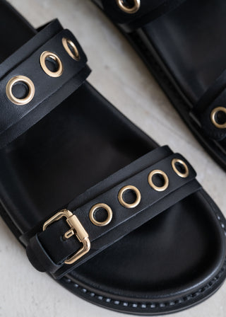 Aloha Studded Sandal - Gold