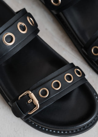 Aloha Studded Sandal - Gold