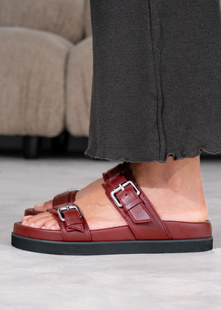 Aloha Sandal - Burgundy