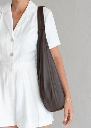 Large Hobo Bag - Rich Espresso