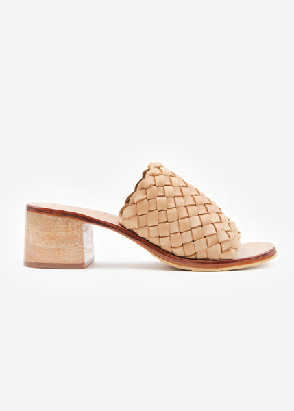 Santorini Woven Mule - Cream – Liberté Leather