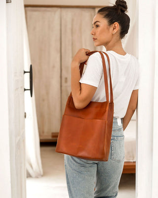 Rome Shoulder Bag - Cognac - Liberté