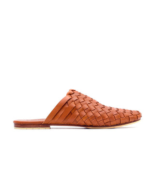 Tulum Woven Mule - Cognac - Liberté