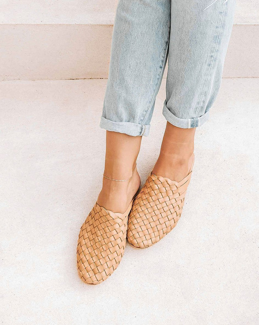 liberte woven mules